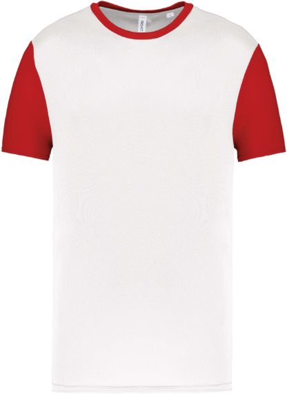 Tee-shirt de sport bicolore H/F – Image 2
