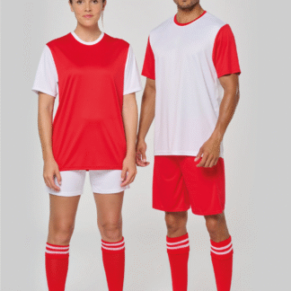 Tee-shirt de sport bicolore H/F