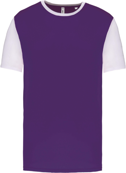 Tee-shirt de sport bicolore H/F – Image 3